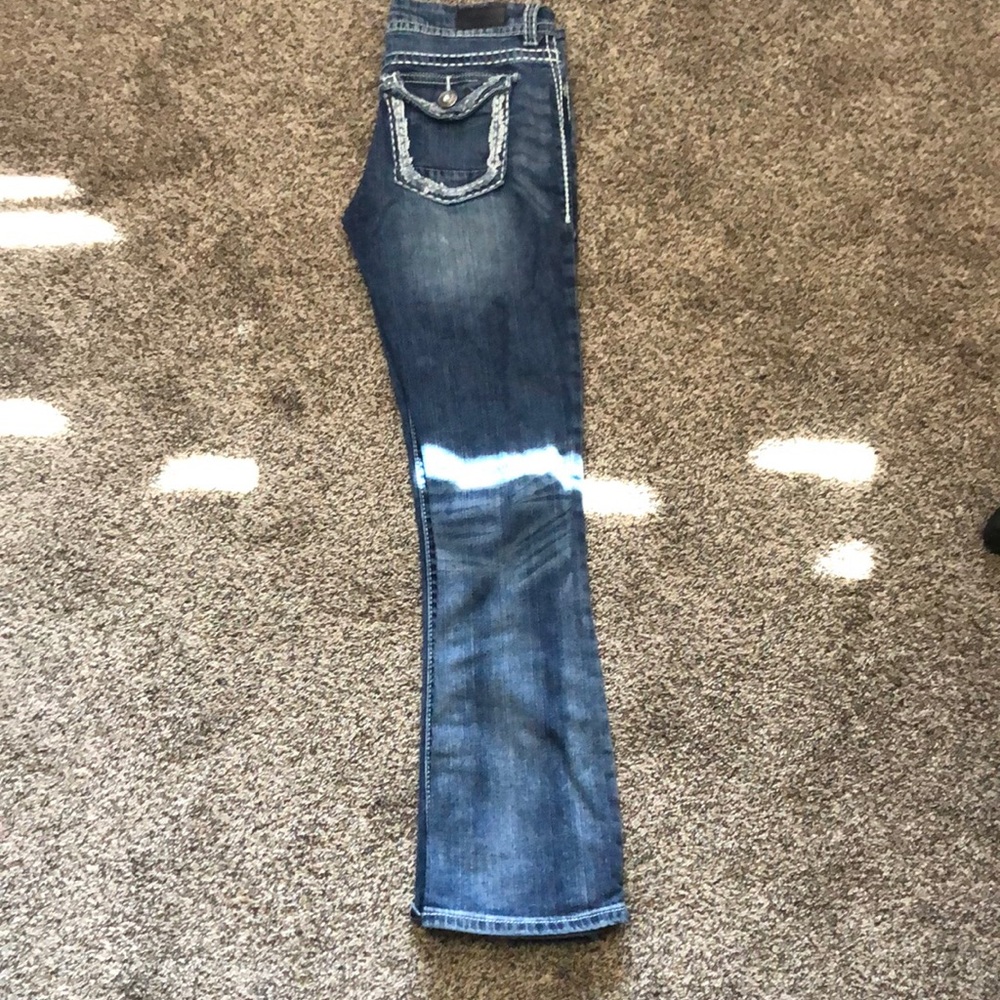 Day trip bootcut jeans